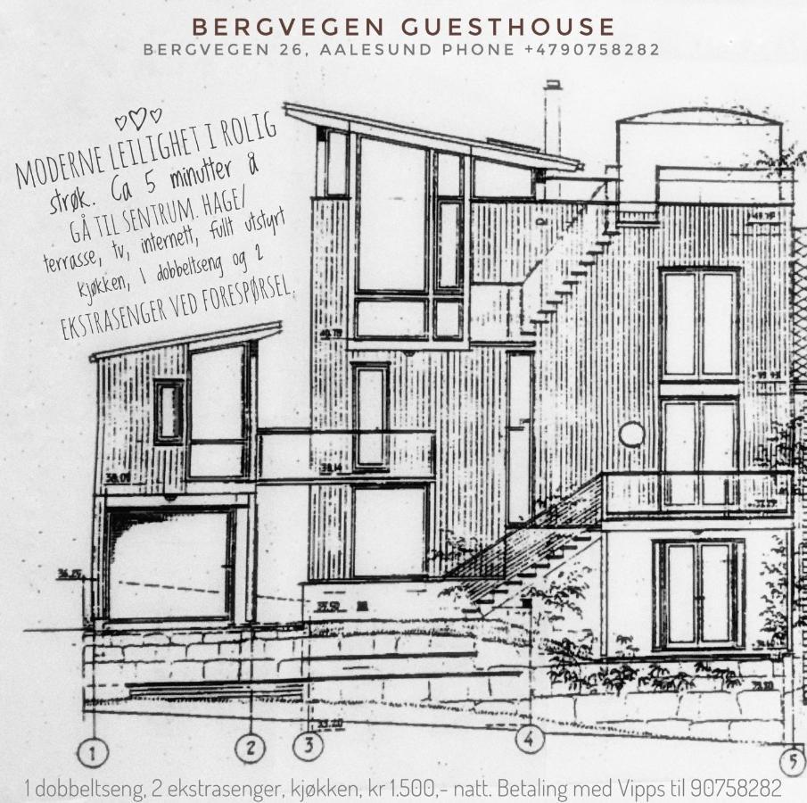 Bergvegen Guesthouse AОлесун Екстериор снимка